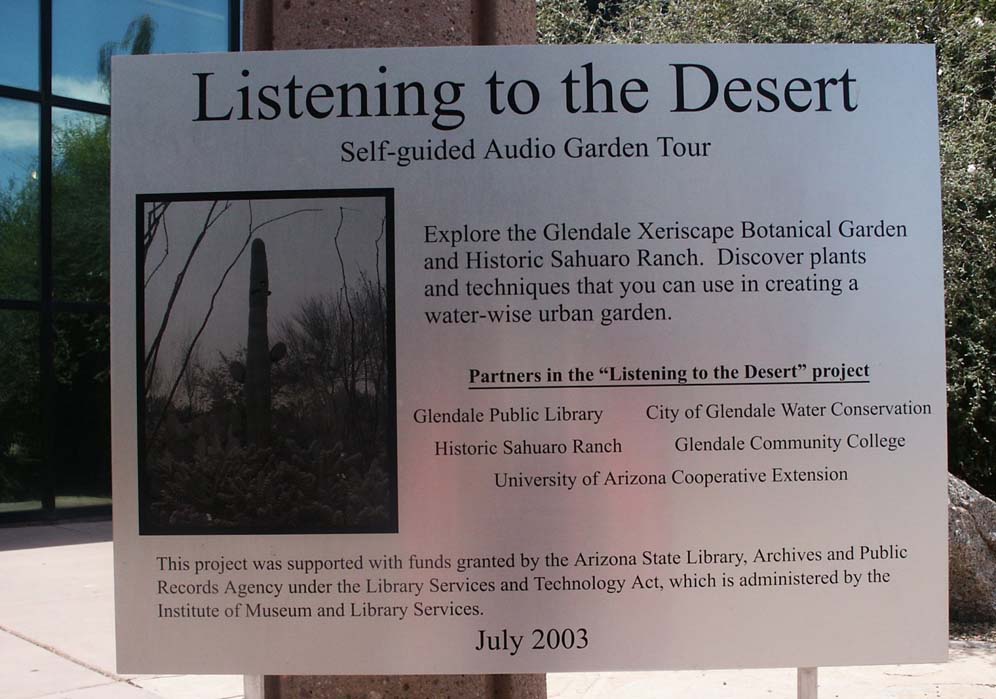 Free audio listening tour